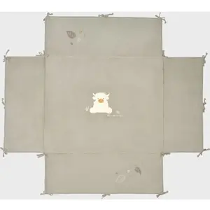Noukies Tapis De Parc Réversible Veloudoux® Vert pas cher