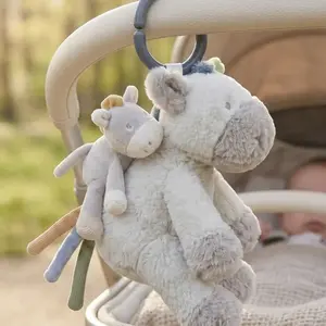 Noukies Raku Lino & Piko Peluche musicale nomade Lino & Bébé pas cher