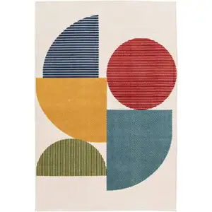 Tapis 120 x 170 cm TOPIKA coloris multicolore pas cher