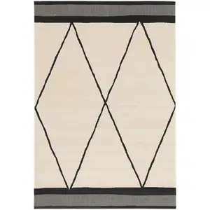 Tapis 120x170 cm BERBER coloris beige pas cher