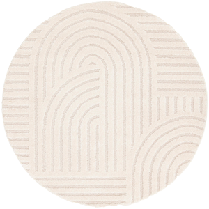 Tapis rond 120 cm COCON pas cher