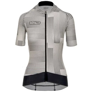 Maillot Bioracer Epic manche courte gris noir femme - XL pas cher