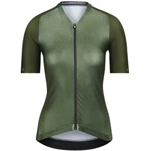 Comparateur de prix : Maillot Bioracer Icon Coldblack manche courte vert foncé femme - XL