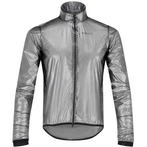 Comparateur de prix : Veste légère coupe-vent Bioracer Rainy gris clair - XL