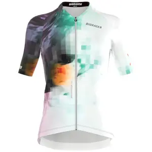 Maillot Bioracer Icon Édition Limitée manches courtes blanc multicolor... pas cher