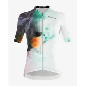 Maillot Bioracer Icon Édition Limitée manches courtes blanc multicolor... pas cher