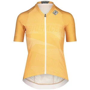 Maillot Bioracer Icon manches courtes femme jaune orangé. - M pas cher