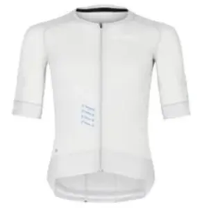 Maillot Bioracer Speedwear Cooling manches courtes blanc grisâtre - S pas cher