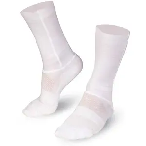 Chaussettes Bioracer Tech blanc pur - L pas cher