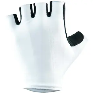 Bioracer Gants d'été unisexes Road - Blanc/gris - Taille S pas cher