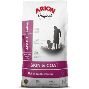Arion Original Adult Large Breed saumon, riz - 12 kg pas cher