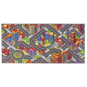 Comparateur de prix : ASSOCIATED WEAVERS Tapis Urban Life - Circuits Petites Voitures - 200 X 96 Cm