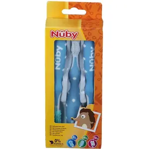 Nûby Nuby Set Évolutif Brosse À Dents (3 Étapes) - Nuby pas cher
