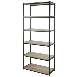 Comparateur de prix : MAISON FUTEE Bibliothèque 5 étagères 180x60x30 - Collection Loft