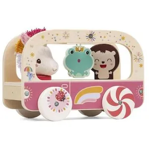 Lilliputiens Bus magique en bois Lena pas cher