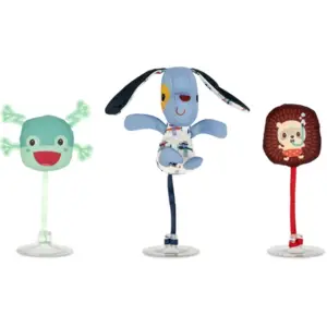 Comparateur de prix : lilliputiens Jules - 3 personnages de bain ventouses