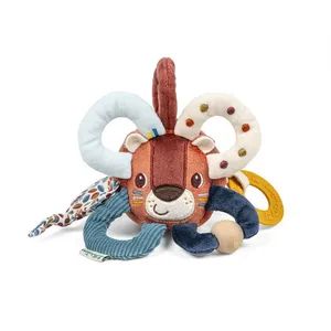Lilliputiens Peluche d'activités Jack Anneaux Multi Activités MULTICOLORE Lilliputi... pas cher