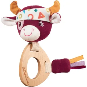 Hochet en bois Eco Lilliputiens Rosalie