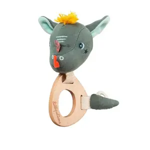 Comparateur de prix : Hochet en bois Eco Lilliputiens Joe