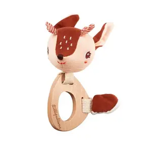 Hochet en bois Eco Lilliputiens Stella