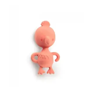Lilliputiens JuraToys Je Decouvre Hochet - Anais Hochet Multisenoriel Eco - Rose - 11cm pas cher