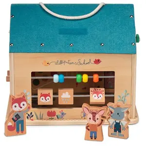 Comparateur de prix : Jeu d'imitation Lilliputiens Ma première école en bois