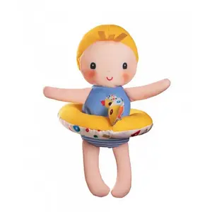 Lilliputiens poupee de bain Gaspard et sa boue canard pas cher
