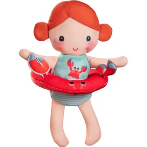 Comparateur de prix : Lilliputiens poupee de bain Axelle ey sa bouee crabe