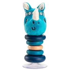 Lilliputiens - Hochet à ventouse Marius le rhinocéros - Lilliputiens pas cher