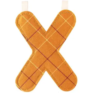 Comparateur de prix : Lilliputiens Lettre en tissu à suspendre réversible X (9,5 cm)