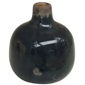 Chehoma Vase en céramique gris H9