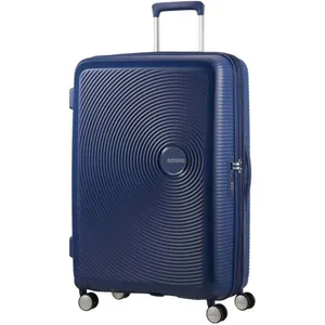 Comparateur de prix : Valise American Tourister Soundbox 4 roues extensible 77 cm Bleu marine