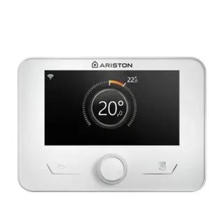 Thermostat filaire programmable Sensys hd - Ariston - Blanc pas cher