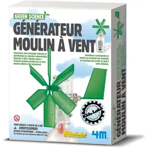 4M Labo pour Kids:Générateur Moulin a Vent (Green Science) pas cher