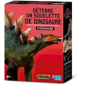 Non communiqué DETERRE-TON-DINOSAURE (Stegosaurus) - 4M Jeu educatifs - 5663229 pas cher