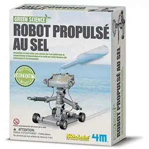 Comparateur de prix : DAM 4M Coffret découverte de la Science - Robot propulsé au sel