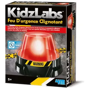 Comparateur de prix : 4M Kit scientifique Kids Labz - Feu d'urgence clignotant