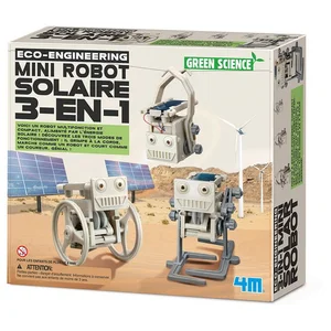 Comparateur de prix : GRAINE CREATIVE Kit De Fabrication Green Science : Mini Robot Solaire 3 En 1