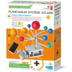 Comparateur de prix : Kit système solaire Science Verte - 4M - Mixte - A partir de 8 ans