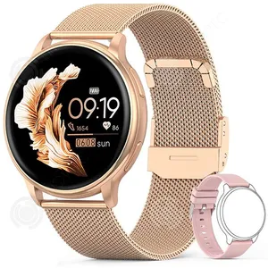 INNOVTEC INN Montre Connectée Femme avec Surveillance de la Santé Et A... pas cher