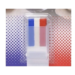 Comparateur de prix : Aptafetes Crayon 3 en 1 tricolore make up - SMIFFY'S - supporter l'équipe de France - adulte mixte