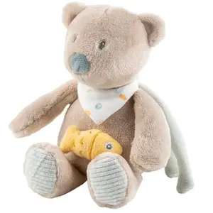 Nattou Mini Peluche Musicale Jules L'ours Polaire - Nattou pas cher