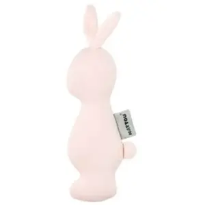Lapin avec hochet rose - nattou pas cher