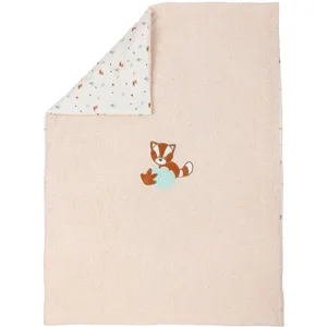 Nattou Couverture Douillette pour Bébé, env. 75 x 100 cm, Vegan, Boris & Jungo, BeigeVendu paramazon