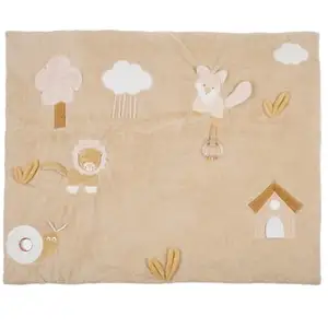 Tapis d'éveil pour arche en bois BEIGE Nattou pas cher
