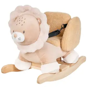 Bascule lion Ernest BEIGE Nattou