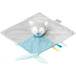 Comparateur de prix : NATTOU Tim & Tiloo Doudou -Tilou le loup - 27 x 27 cm Gris/Bleu