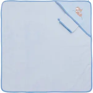 Cape de bain BLEU Nattou pas cher