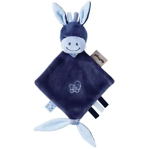 Mini doudou alex l'âne - nattou pas cher