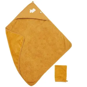 Charlie cape de bain avec gant MARRON NattouVendu paraubert